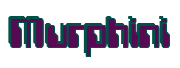 Rendering "Murphini" using Computer Font