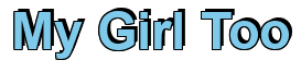 Rendering "My Girl Too" using Arial Bold
