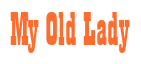 Rendering "My Old Lady" using Bill Board