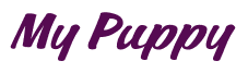 Rendering "My Puppy" using Casual Script