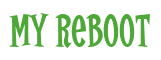 Rendering "My Reboot" using Cooper Latin