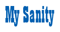 Rendering "My Sanity" using Bill Board