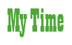 Rendering "My Time" using Bill Board