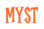Rendering "Myst" using Cooper Latin
