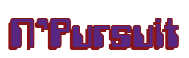 Rendering "N'Pursuit" using Computer Font