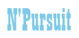 Rendering "N'Pursuit" using Bill Board