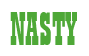 Rendering "NASTY" using Bill Board