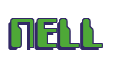 Rendering "NELL" using Computer Font
