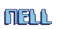 Rendering "NELL" using Computer Font