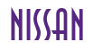 Rendering "NISSAN" using Anastasia