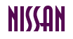 Rendering "NISSAN" using Asia