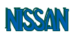 Rendering "NISSAN" using Deco