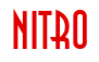 Rendering "NITRO" using Anastasia
