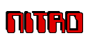 Rendering "NITRO" using Computer Font