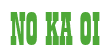 Rendering "NO KA OI" using Bill Board