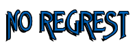 Rendering "NO REGREST" using Agatha