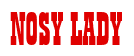 Rendering "NOSY LADY" using Bill Board