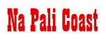 Rendering "Na Pali Coast" using Bill Board