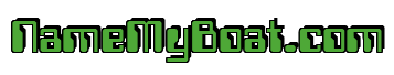 Rendering "NameMyBoat.com" using Computer Font