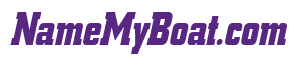 Rendering "NameMyBoat.com" using Boroughs