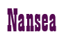 Rendering "Nansea" using Bill Board