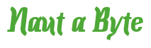 Rendering "Naut a Byte" using Color Bar