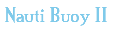 Rendering "Nauti Buoy II" using Credit River