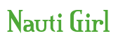 Rendering "Nauti Girl" using Credit River