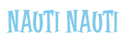Rendering "Nauti nauti" using Cooper Latin