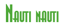 Rendering "Nauti nauti" using Asia
