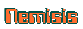 Rendering "Nemisis" using Computer Font