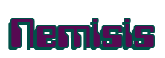 Rendering "Nemisis" using Computer Font