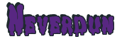 Rendering "Neverdun" using Drippy Goo