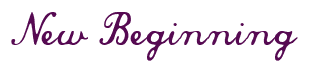 Rendering "New Beginning" using Commercial Script