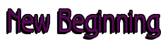 Rendering "New Beginning" using Beagle