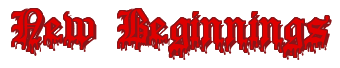 Rendering "New Beginnings" using Dracula Blood