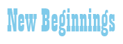 Rendering "New Beginnings" using Bill Board