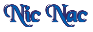 Rendering "Nic Nac" using Black Chancery