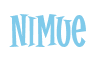 Rendering "Nimue" using Cooper Latin