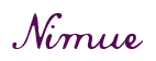 Rendering "Nimue" using Commercial Script