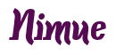 Rendering "Nimue" using Color Bar