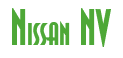 Rendering "Nissan NV" using Asia