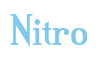 Rendering "Nitro" using Credit River