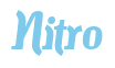 Rendering "Nitro" using Color Bar