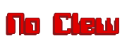 Rendering "No Clew" using Computer Font