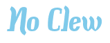 Rendering "No Clew" using Color Bar