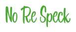 Rendering "No Re Speck" using Bean Sprout