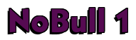 Rendering "NoBull 1" using Bully