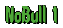 Rendering "NoBull 1" using Callimarker