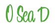 Rendering "O Sea D" using Bean Sprout